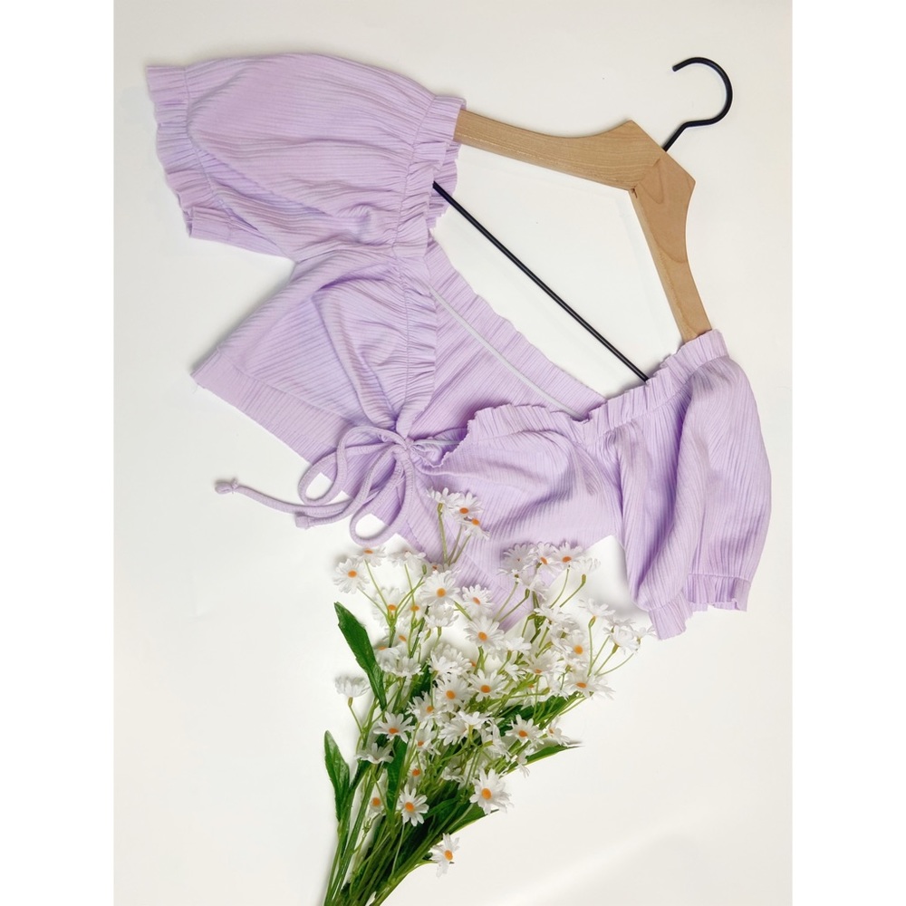 Princess Purple Crop Top